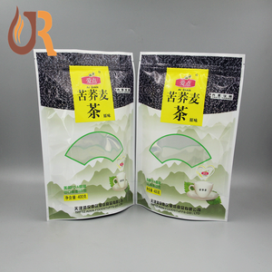 Impresión personalizada/Cebada trigo sarraceno/Salud de bolsas de embalaje de té Ziplock bolsas de pie bolsa de Mylar olor a prueba de con ventana - Product Image 3