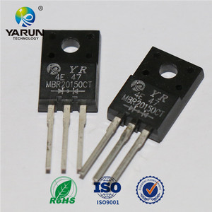 <span class=keywords><strong>SMD</strong></span> 3 pines rectificadores y diodos barrera Schottky SBD MBR2015 modelo con TO-220F paquete - Product Image 2