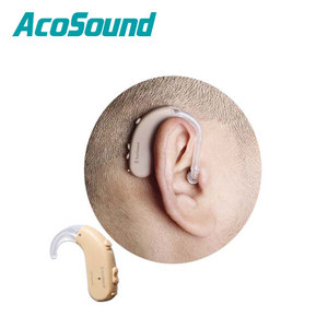 Sản phẩm mới 2023 thả vận chuyển xử lý kỹ thuật số 4 kênh trợ giúp thiết bị nghe tai nhựa y tế dễ dàng sử dụng máy trợ thính - Product Image 5
