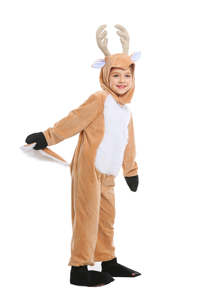 Costume de <span class=keywords><strong>renne</strong></span> d'Halloween pour enfants, vendu directement en usine, costume de <span class=keywords><strong>renne</strong></span> d'Halloween pour enfants, mignon - Product Image 4