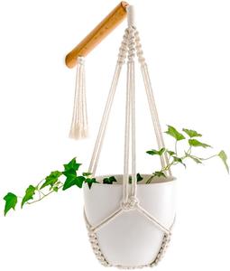 2025 Hot mua sản phẩm trang trí nội thất Bohemian phong cách dệt thực vật móc áo trang trí nội thất sang trọng dệt thực vật móc áo - Product Image 2