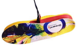 Remote battery heated insoles <span class=keywords><strong>for</strong></span> skiing, sailing, ice fishing, cycling, hunting and <span class=keywords><strong>the</strong></span> racket - Product Image 6
