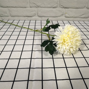 Bola artificial de seda colorida para decoração, bola colorida de chrysantemo, margaridas para decoração de casamento, preço por atacado, V-1081