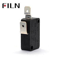 Micro-interrupteurs sensibles 2 broches 1 NO Micro-interrupteurs 16A 250VAC 5E4 KW7-0 Four à micro-ondes Lave-linge Cuiseur à riz Pot