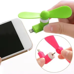 2021 2 in 1 Portable Cell Phone Mini Electric USB Cooling Cooler Fan For iPhone for Android Phone usb fan