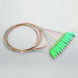 Pigtail de <span class=keywords><strong>Fibra</strong></span> Óptica Monomodo <span class=keywords><strong>SC</strong></span>/APC simplex de 1 2 metros - Product Image 3