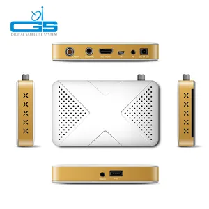Fabricante 4K mini receptor digital via satélite s2 smart set top box FTA dvb s2 receptor de satélite