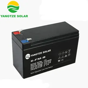 Umur Panjang Perawatan Gratis Isi Ulang Asam Timbal Up Dry Cell Battery VRLA 12 V 9ah