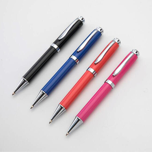 Vente chaude "<span class=keywords><strong>JR</strong></span>" Haute Qualité style Simple Cadeau Promotionnel Stylo À Bille En Métal Avec Logo Personnalisé - Product Image 2