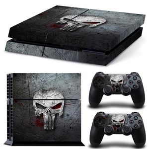 Autoadesivo Della Copertura Wrap Per <span class=keywords><strong>Playstation</strong></span> 4 Pro Console & 2 pcs Controller Della Pelle Della Decalcomania Per PS4 Pro Sottile <span class=keywords><strong>Disegno</strong></span> Del Cranio della protezione Della Pelle - Product Image 5