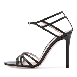 Chic Nero Degli Alti Talloni per la Donna Tacco Alto Strappy <span class=keywords><strong>Sandali</strong></span> <span class=keywords><strong>Gialli</strong></span> - Product Image 5
