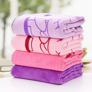 Toalla <span class=keywords><strong>de</strong></span> <span class=keywords><strong>Baño</strong></span> <span class=keywords><strong>de</strong></span> Microfibra para Mujer, Promoción <span class=keywords><strong>de</strong></span> Calidad, Diseño Tejido con Patrón <span class=keywords><strong>de</strong></span> Dibujos Animados - Product Image 6