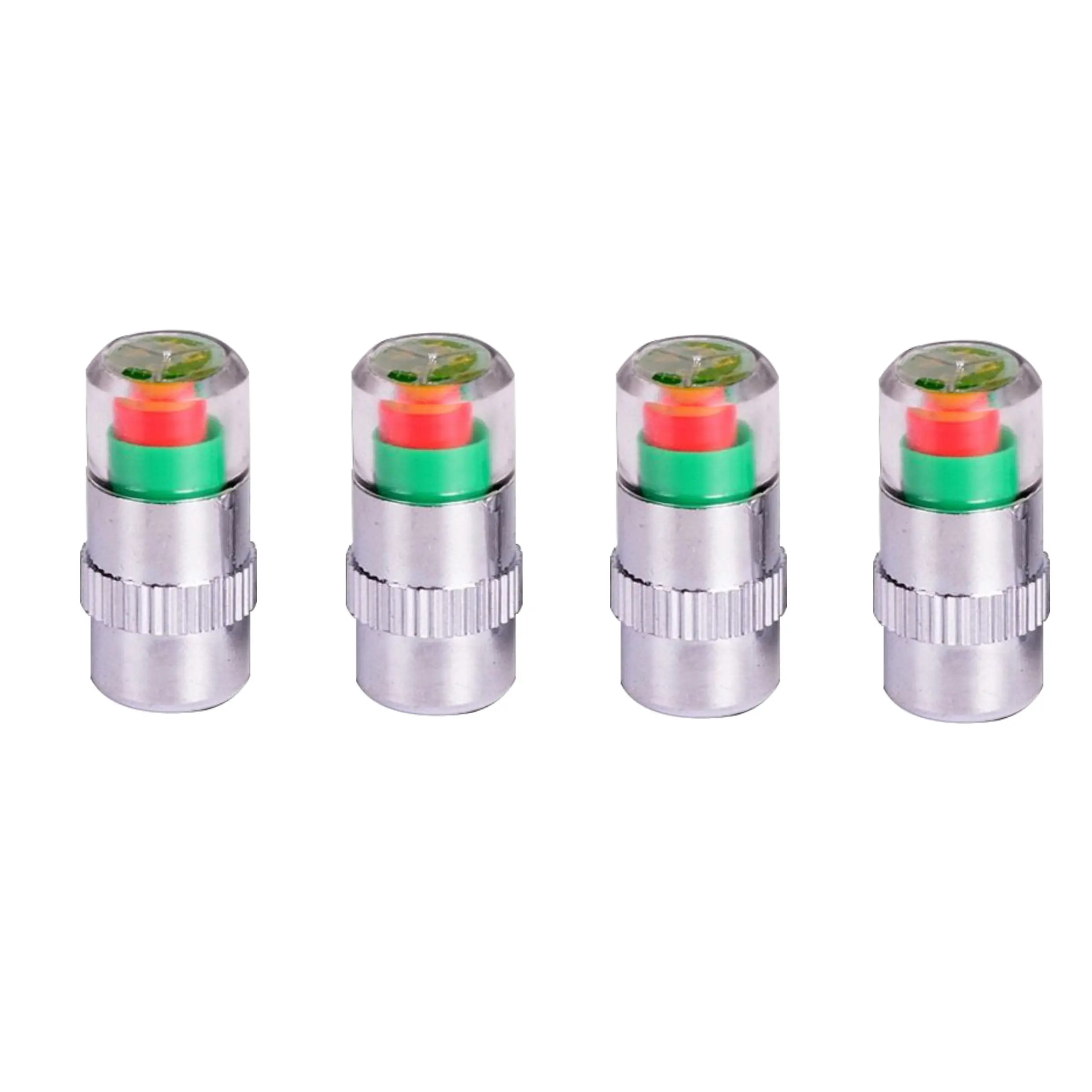 Auto Car Safety Warning Air Pressure Tire Monitor Indicator Valve Cap 2 Bar 2, 2 Bar, 2.4 Bar