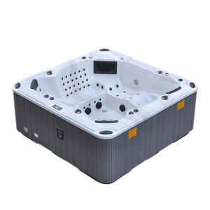 Bañera de Hidromasaje Moderna Independiente con Función de Masaje para 6-7 Personas, Material Acrílico, Masaje Combinado (Hidromasaje con Aire), Uso en Villas - Product Image 3