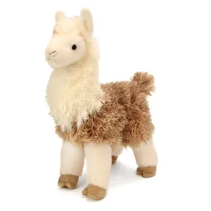 Großhandel plüsch lama kuscheltiere kleine mini flospi Hot 2018 Home Decorative stehen gefüllte Plush alpaka Toys