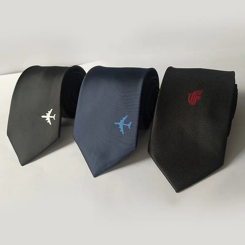 airplane christmas tie