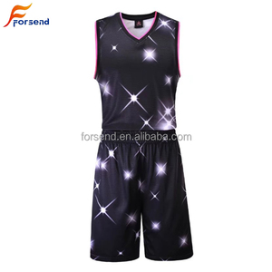 New trend black color cheap Sportwar Sky Jersey basketball Jersey - Product Image 1