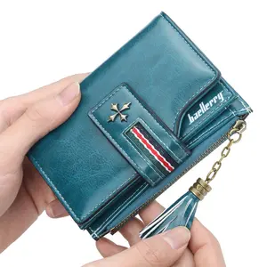 2019 New Style Baellerry Short Design High Quality Large Capacity Fashion Wallet For Women,Lady Zipper Purse Bag