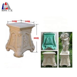 Planteur de béton en plastique, 10 pièces, moule de ciment, pour pot de fleurs, béton - Product Image 6