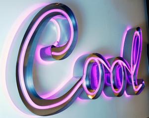 Iluminado de la luz de neón led de cartas - Product Image 2
