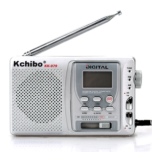<span class=keywords><strong>Radio</strong></span> Portatile Multibanda FM/<span class=keywords><strong>TV</strong></span>/MW/SW a 10 Bande Kchibo con Orologio Digitale - Product Image 1