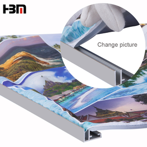 HBMC-15 15Mm Chiều Sâu Quảng Cáo Kinh Doanh Nhôm Đùn Led Vải <span class=keywords><strong>Lightbox</strong></span> Khung Hình - Product Image 3