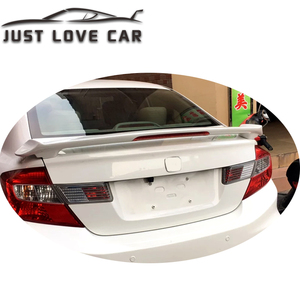 Justlovecar <span class=keywords><strong>SI</strong></span> สปอยเลอร์สไตล์สำหรับ2012 2013 2014 2015 Honda <span class=keywords><strong>Civic</strong></span> <span class=keywords><strong>Fb</strong></span> ABS ของท้ายรถด้านหลังสปอยเลอร์มีปีกหางปลา - Product Image 1