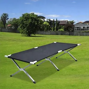 Hot sale metal single camping fold beds