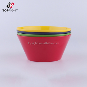 Grande de alta calidad de melamina de desayuno decoración tazón - Product Image 1