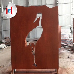 Tôle corten <span class=keywords><strong>en</strong></span> acier <span class=keywords><strong>M2</strong></span> découpée au laser à <span class=keywords><strong>prix</strong></span> compétitif normes JIS/ASTM/BS résistantes à l'usure <span class=keywords><strong>en</strong></span> vieux acier laminé à chaud - Product Image 4