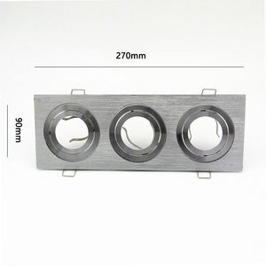 GU10 MR16 Khung Downlight Spotlight Nhà Ở Led Lõm Lưới Tản Nhiệt Ánh Sáng Lịch Thi Đấu - Product Image 3