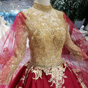 HTL141 2019 última <span class=keywords><strong>fiesta</strong></span> formal vestido de noche de cuello alto de encaje de manga larga <span class=keywords><strong>vestidos</strong></span> de <span class=keywords><strong>fiesta</strong></span> <span class=keywords><strong>vestidos</strong></span> de noche - Product Image 5
