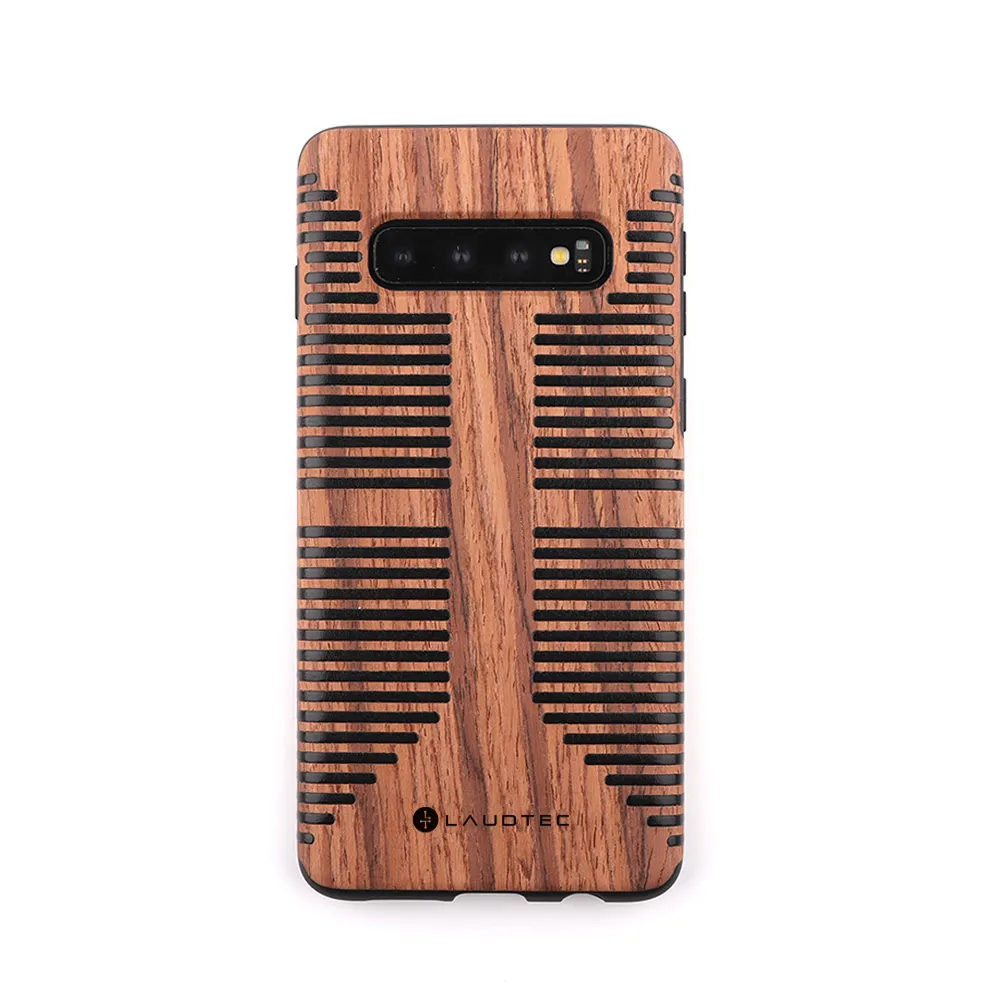 Spezielle Design Weiche TPU + Holz + PU Zurück Fall Abdeckung Haut Für Samsung Galaxy S10 S10 Plus S10e