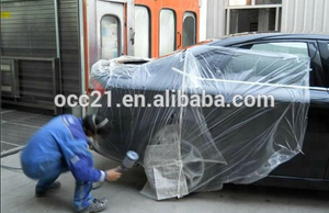 البلاستيك القابل للتصرف السيارات غطاء الطلاء اخفاء فيلم طلاء السيارات حماية - Product Image 5
