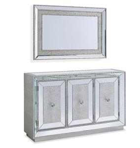 Miroir Sofia en cristal, miroir, <span class=keywords><strong>3</strong></span> portes, pour salon - Product Image 3