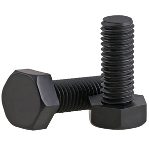 Color negro de cabeza hexagonal de nylon tornillo de plástico <span class=keywords><strong>perno</strong></span> <span class=keywords><strong>M10</strong></span> M12 - Product Image 1