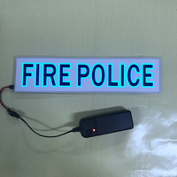 3V Pil/USB5V Şarj Edilebilir İnverter Aydınlatmalı Yanıp Sönen EL Panel LED Kimlik Paneli Güvenlik Yeleği için EL Levha Güvenlik Işıklı Yelek