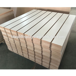 Vente chaude UV mélamine slatwall panneau pour la vente au détail affiche - Product Image 2