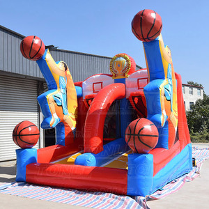 Conception la plus populaire en plein air jeu <span class=keywords><strong>de</strong></span> basket-ball/Gonflable étoiles filantes jeu à vendre - Product Image 2