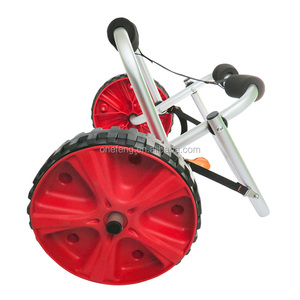 <span class=keywords><strong>Kayak</strong></span> Plegable <span class=keywords><strong>de</strong></span> Aluminio <span class=keywords><strong>de</strong></span> Alta Calidad para 2 Personas, Capacidad <span class=keywords><strong>de</strong></span> Carga <span class=keywords><strong>de</strong></span> 100 kg, Portátil, con Ruedas Resistentes Plateadas y Negras, Marco Anodizado <span class=keywords><strong>de</strong></span> Grado Marino - Product Image 4