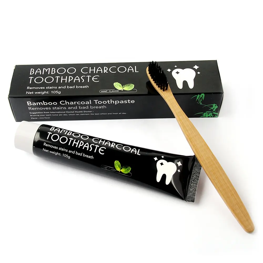Natural Formula 105g peroxide charcoal toothpaste hot sales toothpaste manufacture