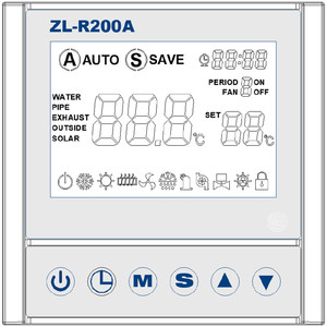 ZL-R200A Phiên Bản Mới, Phổ Biến 220V AC, Bộ Điều Khiển Máy Nước Nóng Bơm Nhiệt, Lilytech - Product Image 5