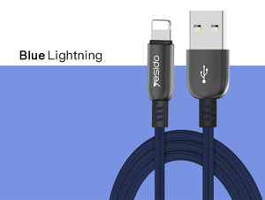 2018 nylon tressé charge rapide 8 broches sync câble, pour <span class=keywords><strong>apple</strong></span> téléphone câble original - Product Image 4
