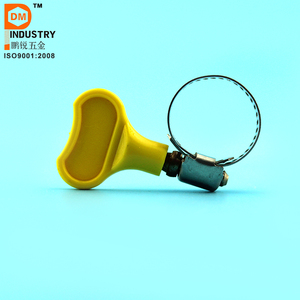 Có thể điều chỉnh thép không gỉ bướm thép xử lý Ống kẹp chìa khóa lần lượt Ống kẹp - Product Image 4