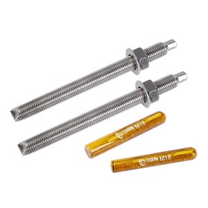 สลักเกลียวขยายตัวเคมี สแตนเลส SUS 304 เกรด GB 6.8 ขนาด M10*130 - Product Image 6