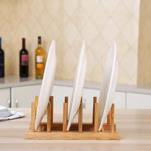 Séchoir à vaisselle en <span class=keywords><strong>bambou</strong></span> Offre Spéciale Outils de cuisine Assiette en bois - Product Image 3