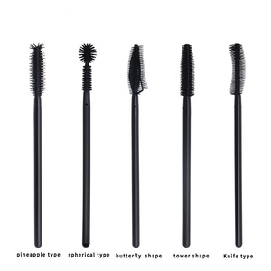 Commercio all'ingrosso in Silicone <span class=keywords><strong>per</strong></span> ciglia Tinting spazzola <span class=keywords><strong>per</strong></span> ciglia in Silicone pennelli <span class=keywords><strong>per</strong></span> il trucco - Product Image 3