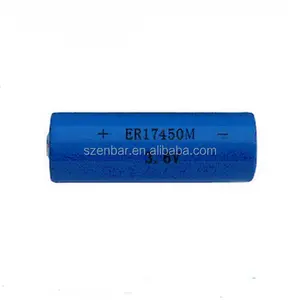 Enbar ER17450M 2500 mah 3.6 v bateria de lítio primária para o medidor de água
