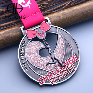 Personnalisé 2d 3d métal <span class=keywords><strong>santé</strong></span> courir médaille de finition pour les femmes - Product Image 3