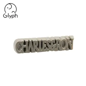 Metal Label Custom Fashion Metal Brand Logo Tag For Clothing